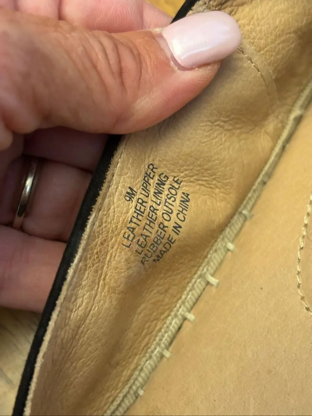 Leather espadrilles by J. Jill